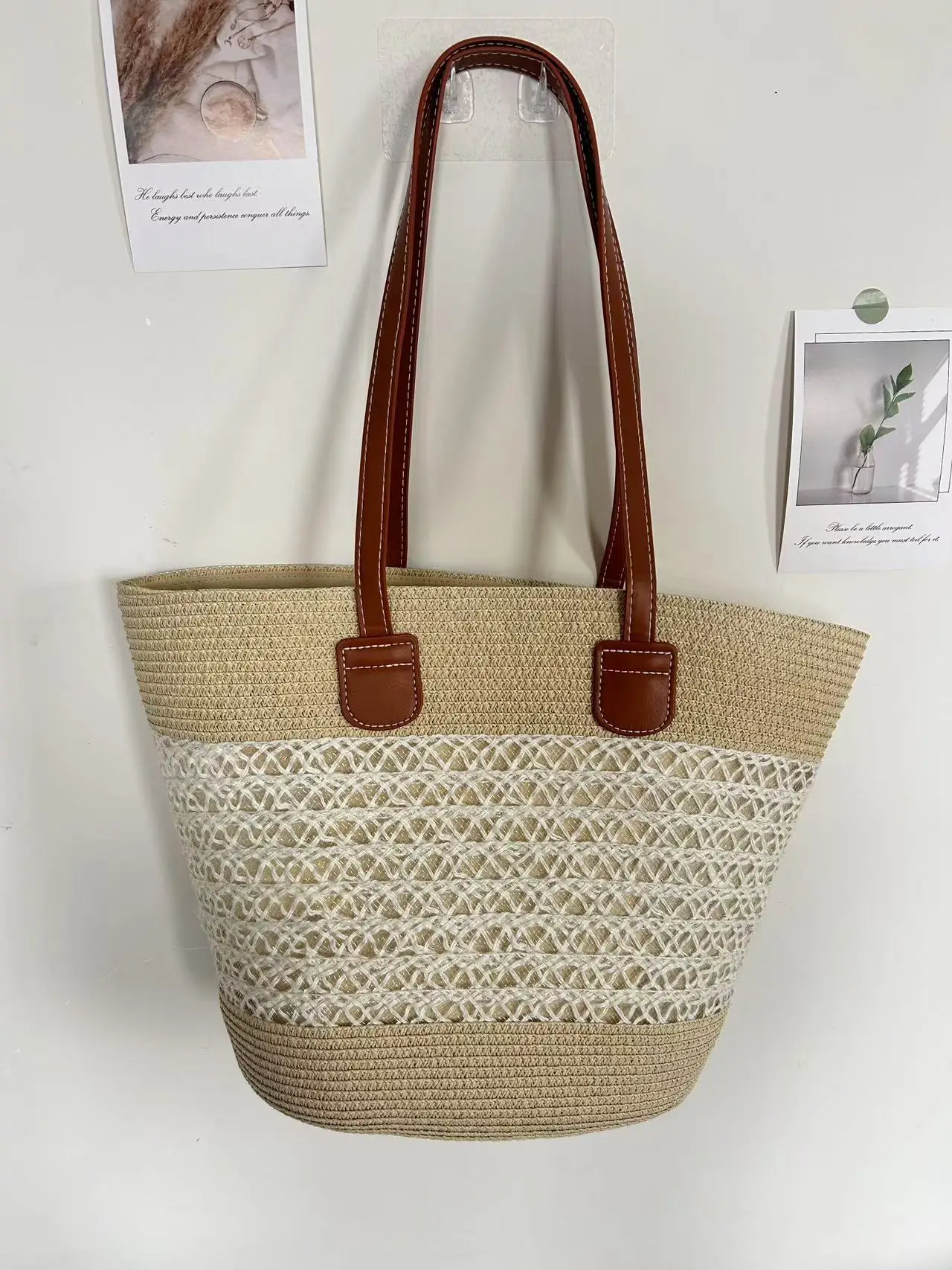 Vintage Niche Woven Beach Bag for Women 2026 - Image 31