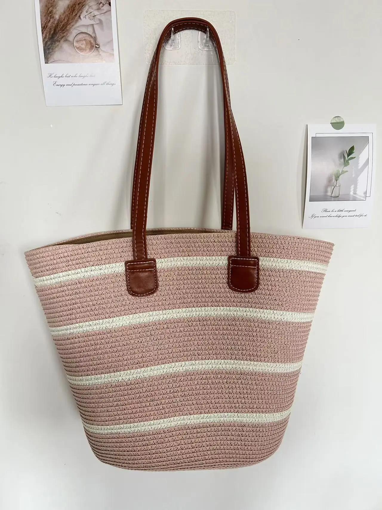 Vintage Niche Woven Beach Bag for Women 2026 - Image 33