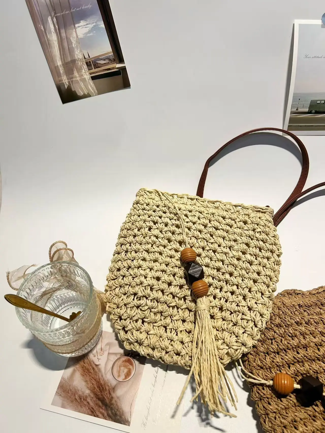 Vintage Niche Woven Beach Bag for Women 2026 - Image 36