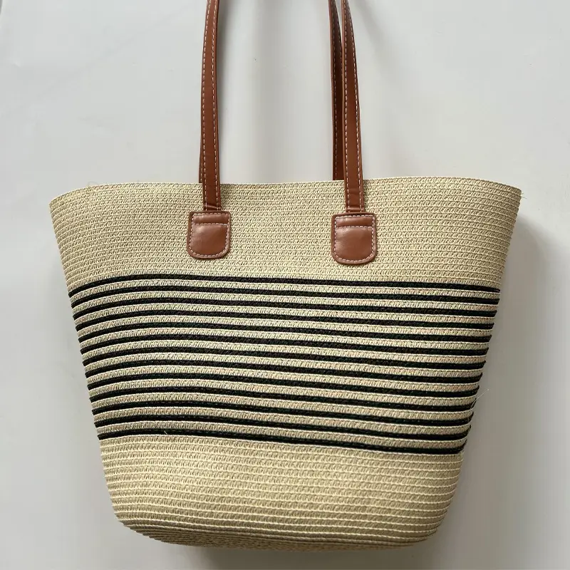 Vintage Niche Woven Beach Bag for Women 2026 - Image 7