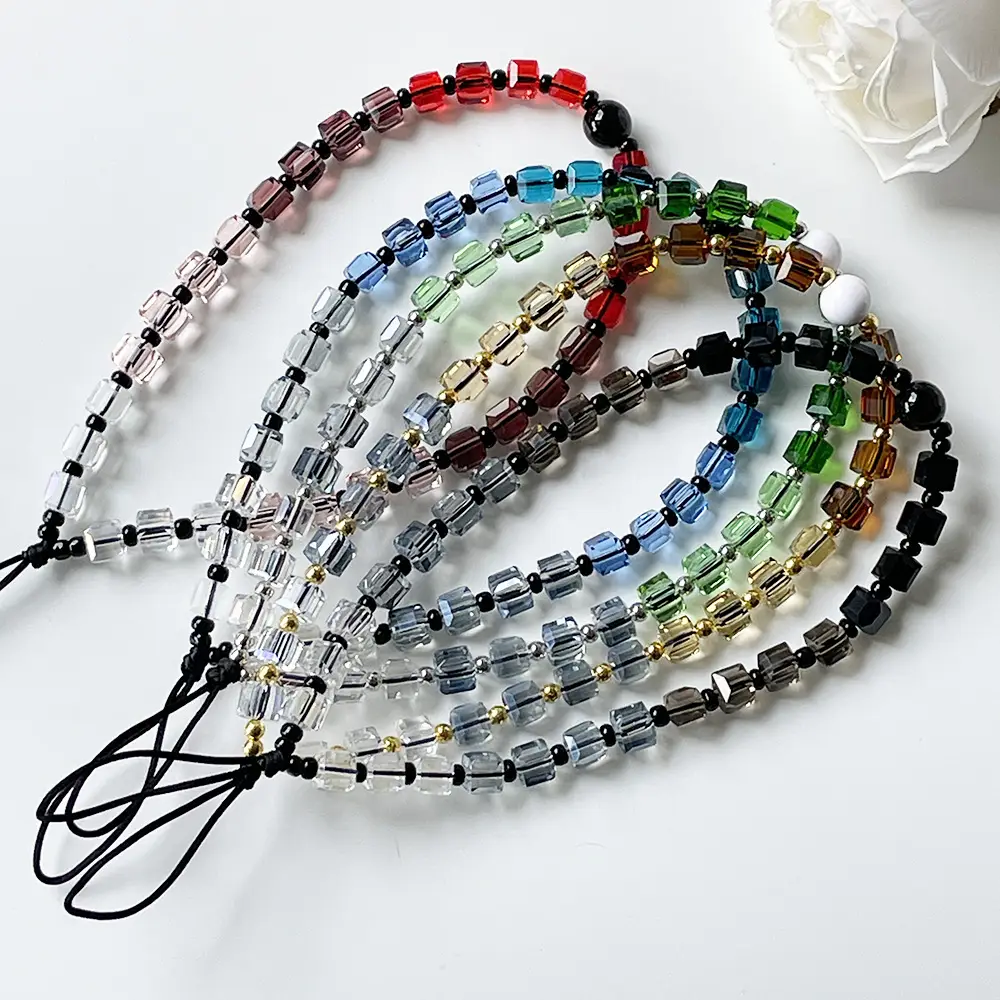 Crystal Gradient Lanyard Necklace for Women — feature 1