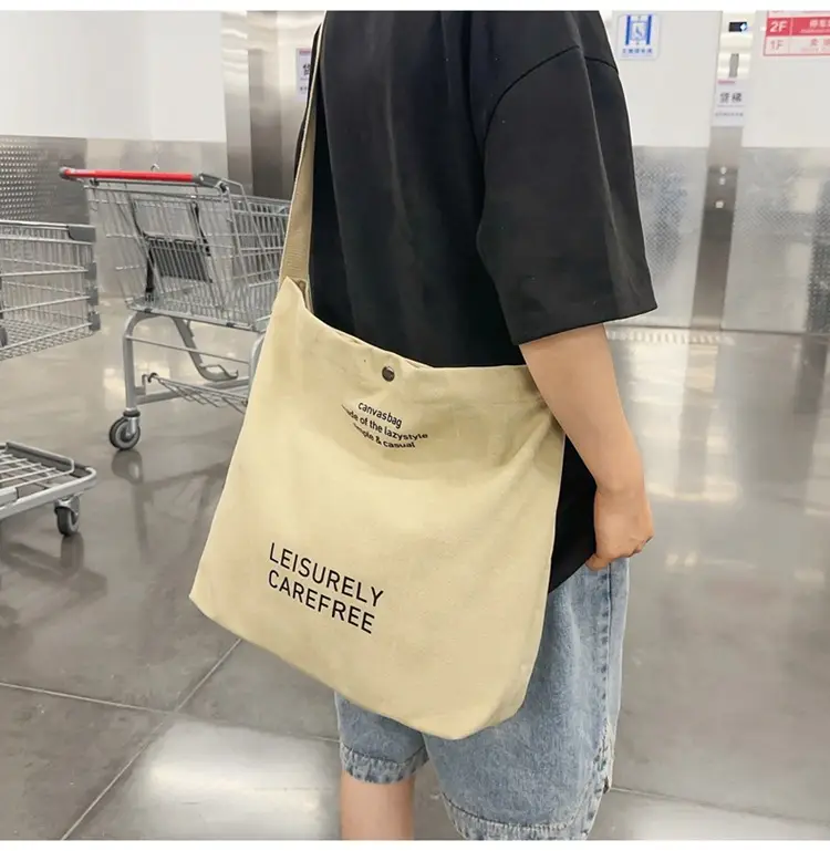 Canvas Vintage Crossbody Bag for Men Women Large Capacity — feature 16