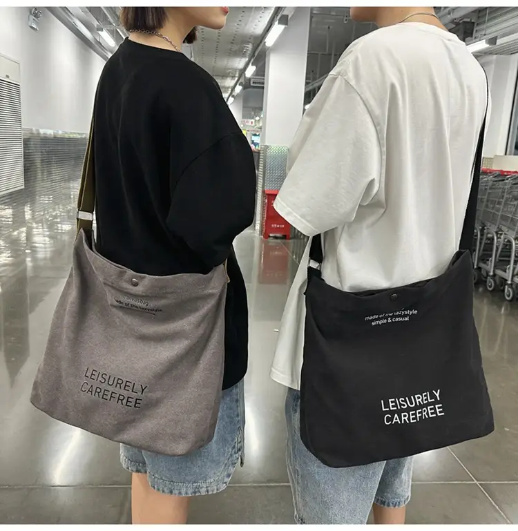 Canvas Vintage Crossbody Bag for Men Women Large Capacity — feature 47