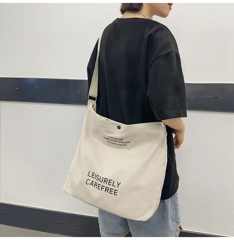 Canvas Vintage Crossbody Bag for Men Women Large Capacity — feature 58