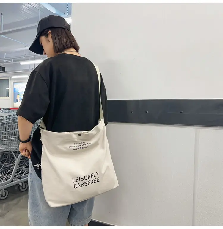 Canvas Vintage Crossbody Bag for Men Women Large Capacity — feature 59