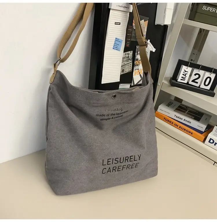 Canvas Vintage Crossbody Bag for Men Women Large Capacity — feature 76