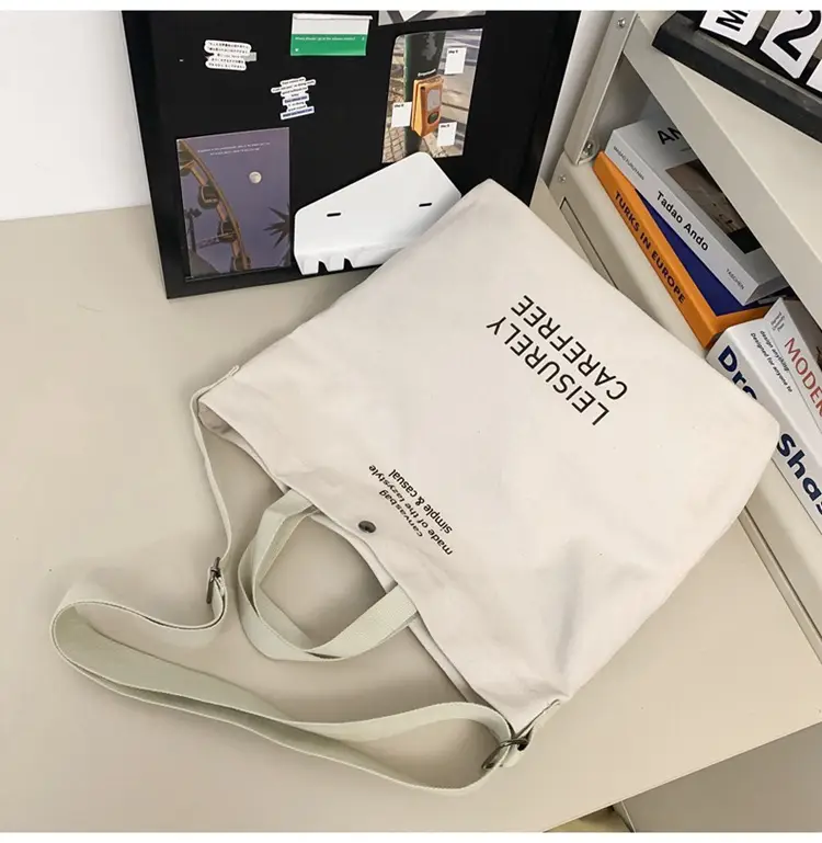 Canvas Vintage Crossbody Bag for Men Women Large Capacity — feature 77