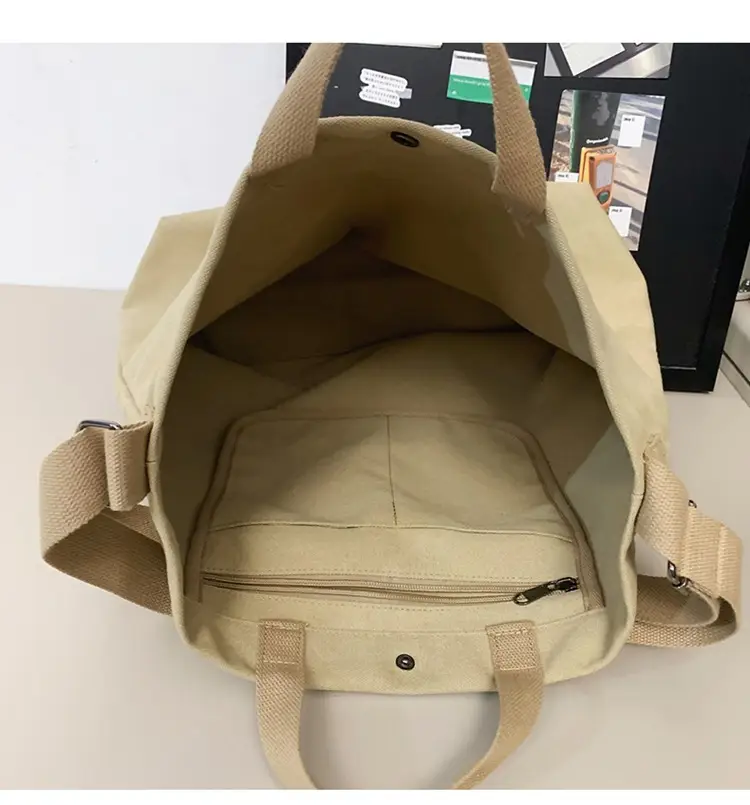 Canvas Vintage Crossbody Bag for Men Women Large Capacity — feature 82