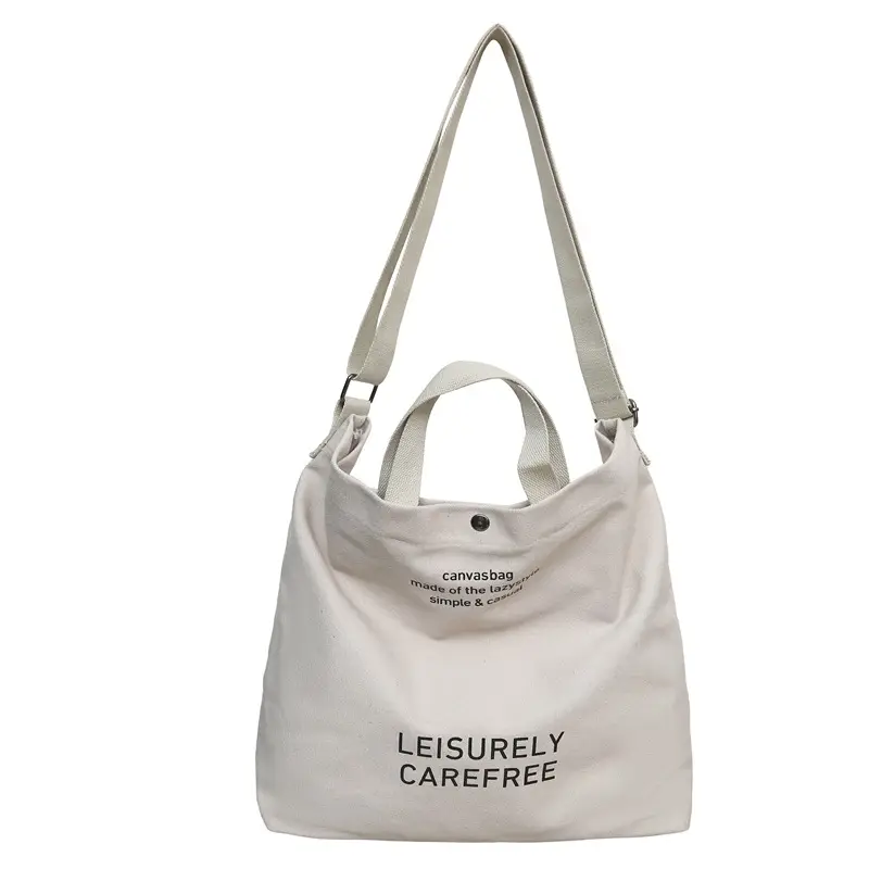 Canvas Vintage Crossbody Bag for Men Women Large Capacity - Image 3