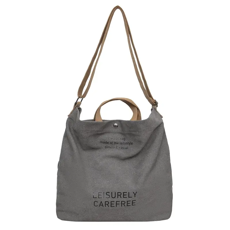 Canvas Vintage Crossbody Bag for Men Women Large Capacity - Image 4