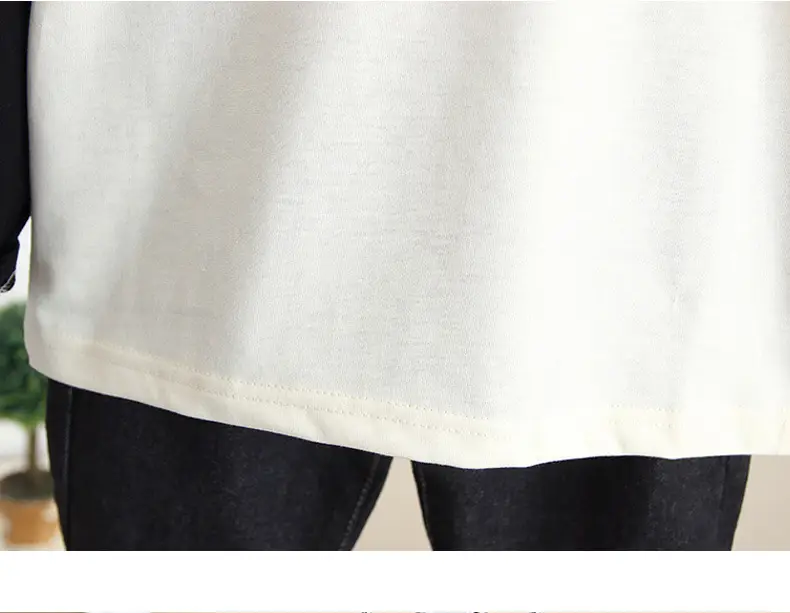 Boys Long Sleeve T-Shirt Cartoon Panda White Black 2024 — feature 7