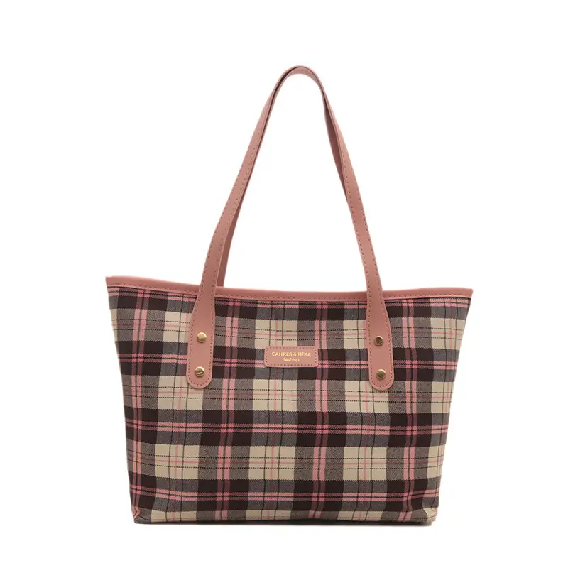Plaid Striped Shoulder Bag for Women 2024 - Image 7