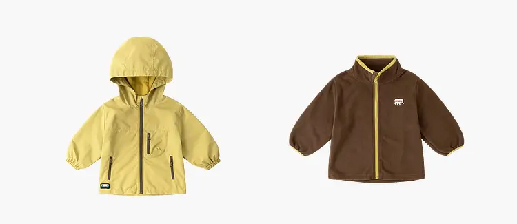 Children's Triple Protection Jacket Blue Yellow Spring Wear — feature 12