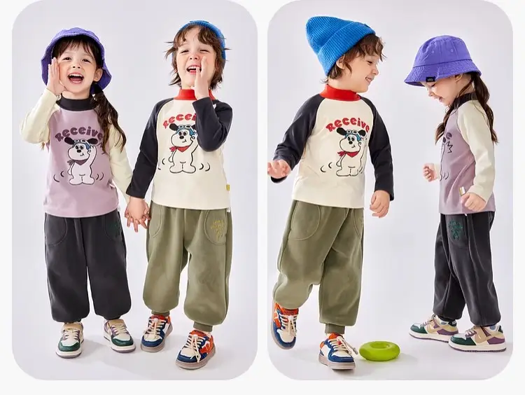 Children's Triple Protection Jacket Blue Yellow Spring Wear — feature 41