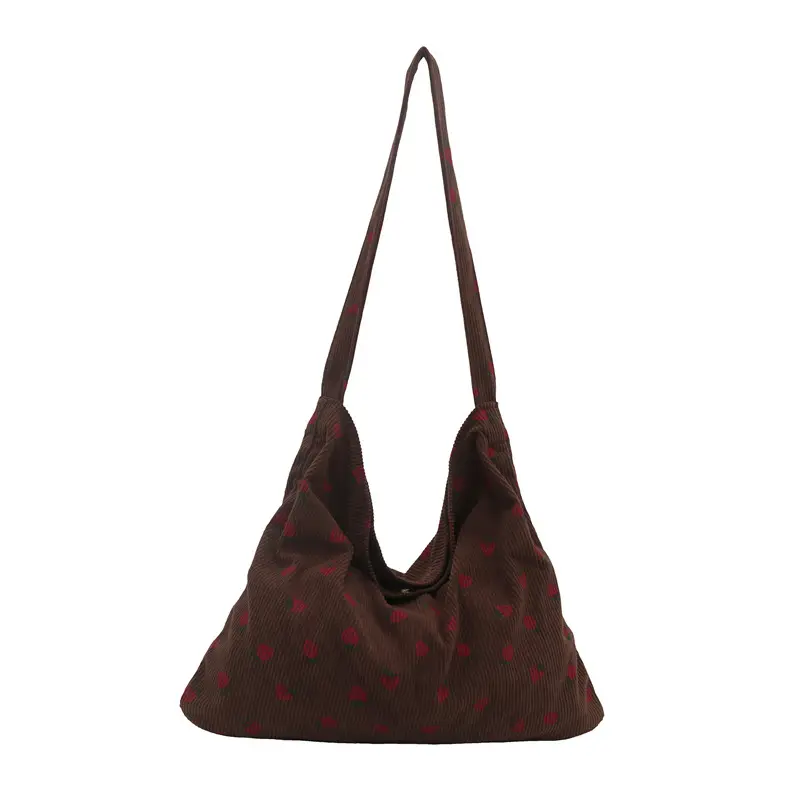 Trendy Shoulder Bags Set of 4 with Polka Dot Design