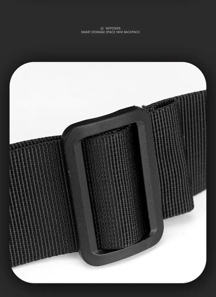Men's Black Crossbody Bag Casual Sports Wear — feature 23