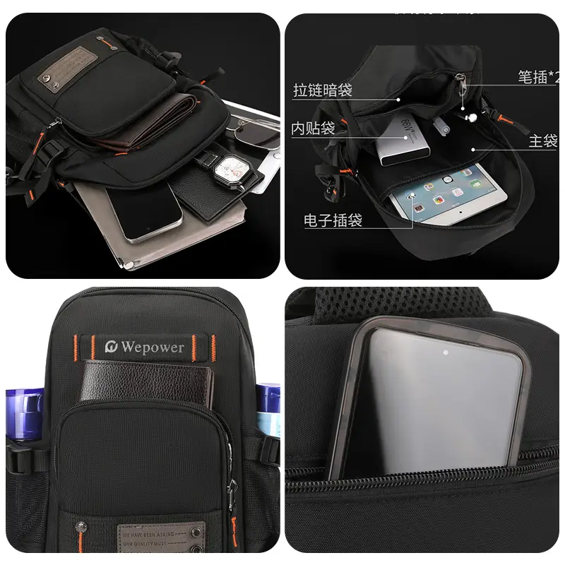 WEPOWER Multi-Color Shoulder Messenger Bag for Daily Use - Image 8