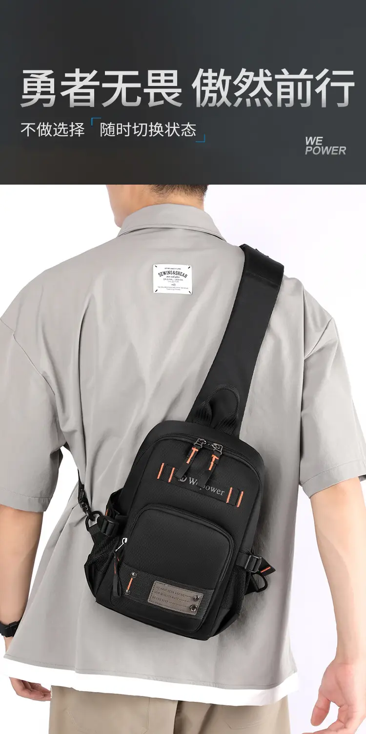 WEPOWER Multi-Color Shoulder Messenger Bag for Daily Use — feature 2