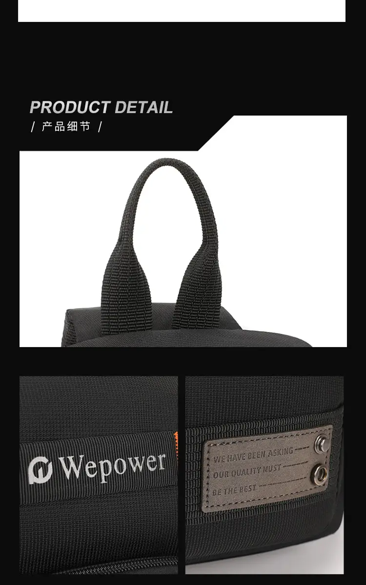 WEPOWER Multi-Color Shoulder Messenger Bag for Daily Use — feature 26