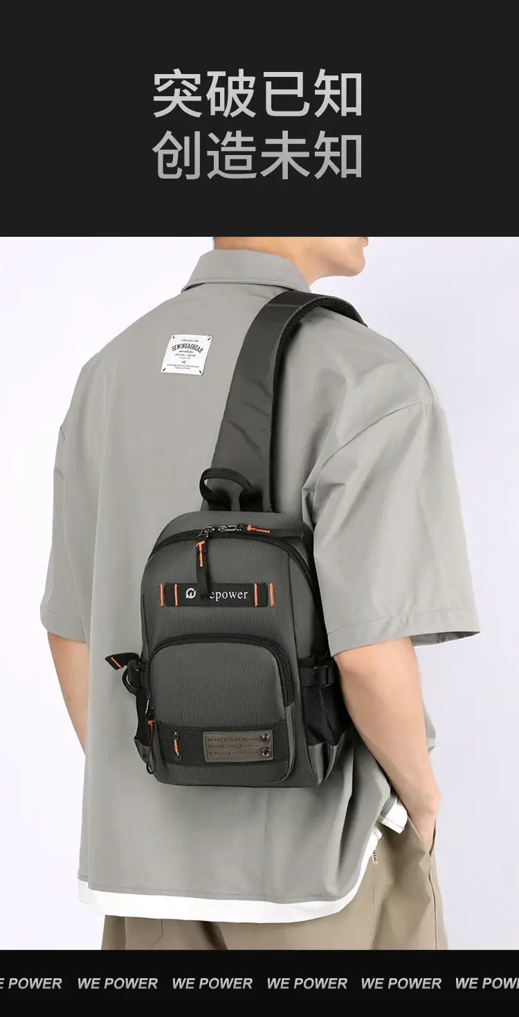 WEPOWER Multi-Color Shoulder Messenger Bag for Daily Use — feature 4