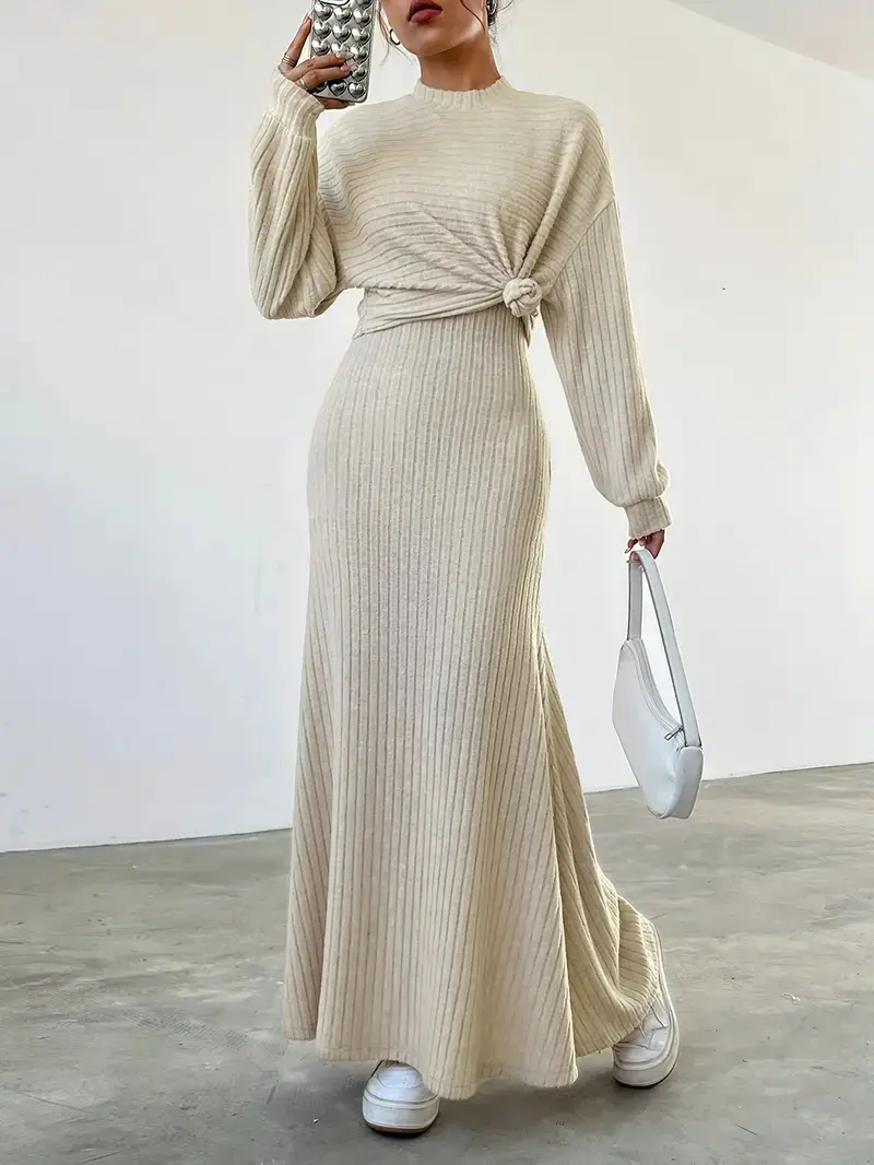 Women's Solid Color Tank Top and Fishtail Skirt Two-Piece Set, Spring and Summer Waist-Cinching Slimming Casual Outfit, Cross-Border Women's Clothing Wholesale — feature 5