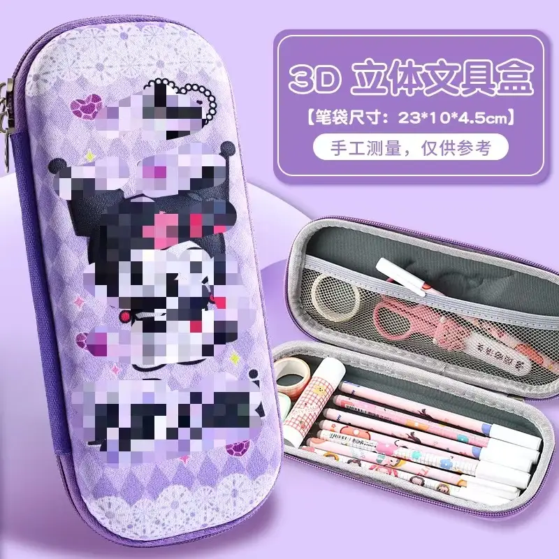 3D Cartoon Pencil Case for Kids High Color EVA - Image 3