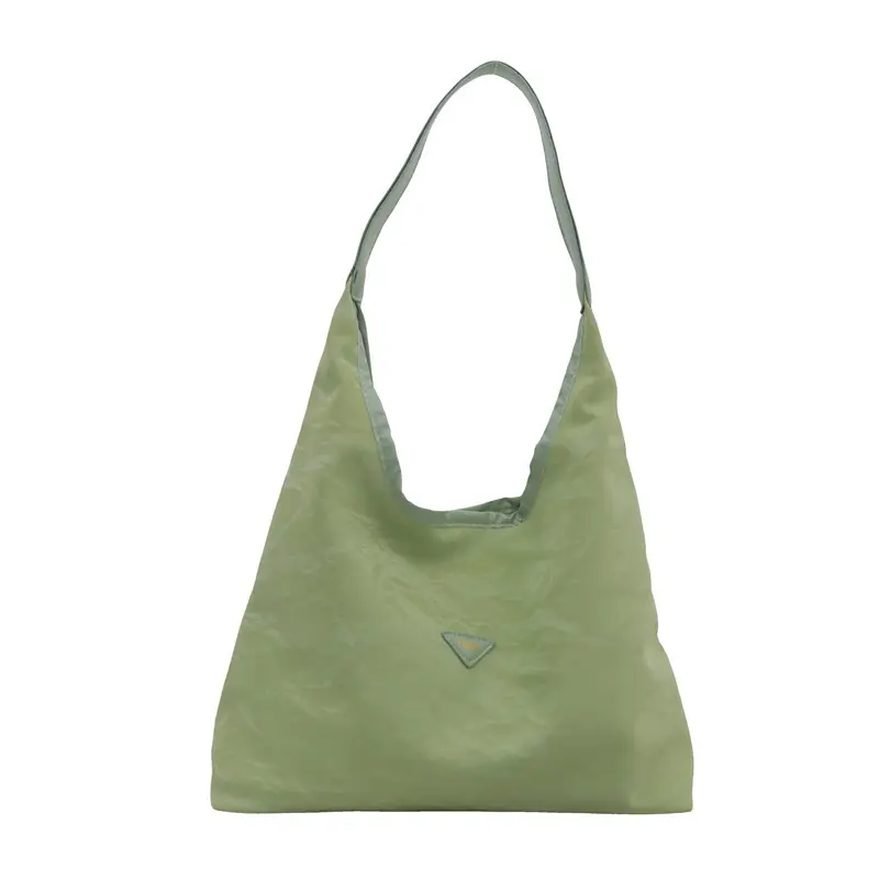 Women's Green Shoulder Tote Bag 2024 Autumn - Image 10