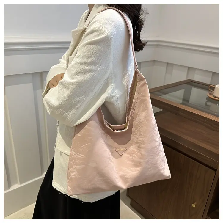 Women's Green Shoulder Tote Bag 2024 Autumn — feature 11
