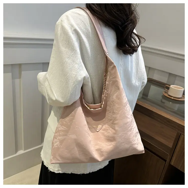 Women's Green Shoulder Tote Bag 2024 Autumn — feature 12
