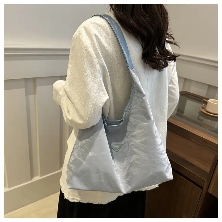 Women's Green Shoulder Tote Bag 2024 Autumn — feature 14