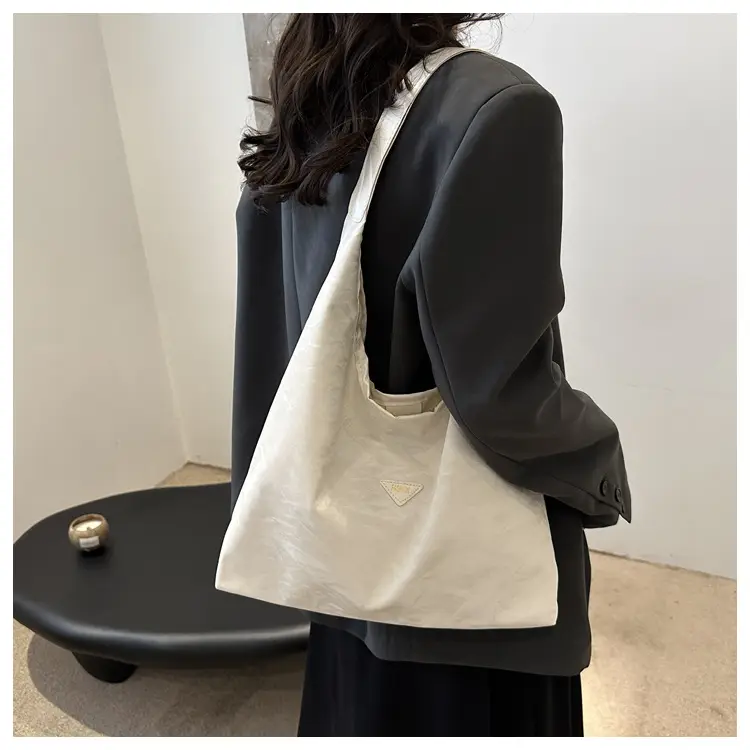 Women's Green Shoulder Tote Bag 2024 Autumn — feature 16