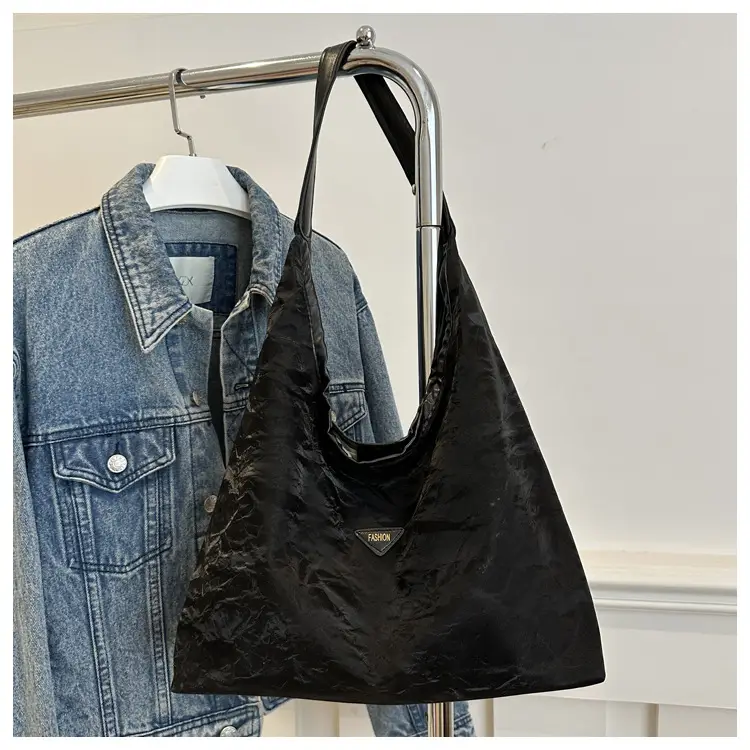 Women's Green Shoulder Tote Bag 2024 Autumn — feature 24
