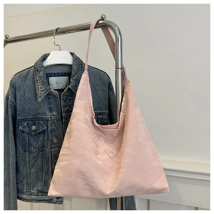 Women's Green Shoulder Tote Bag 2024 Autumn — feature 27