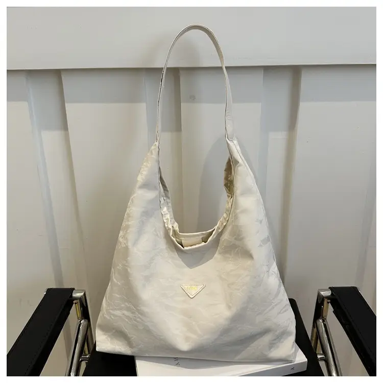 Women's Green Shoulder Tote Bag 2024 Autumn - Image 3