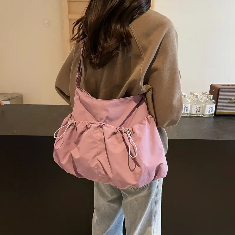 Pink Casual Crossbody Bag for Women - Image 8