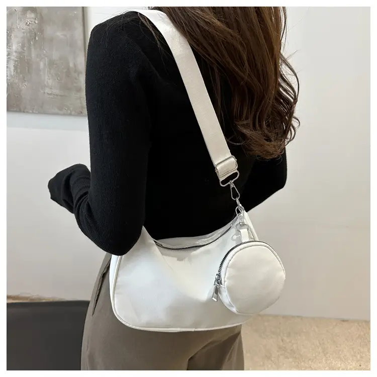 Black Nylon Underarm Bag for Women 2024 — feature 11