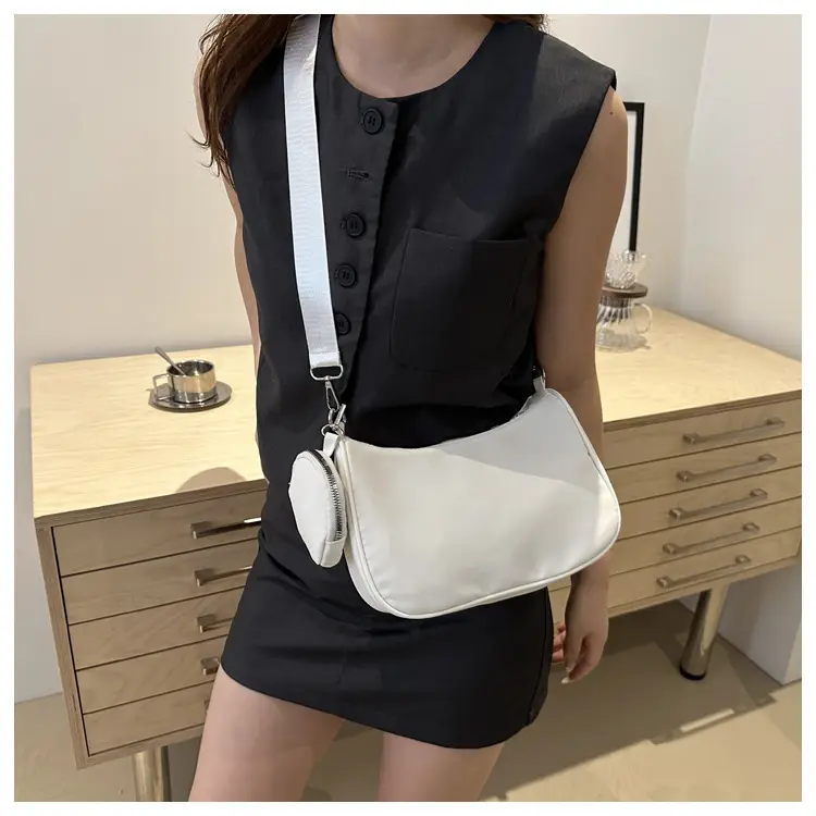 Black Nylon Underarm Bag for Women 2024 — feature 18