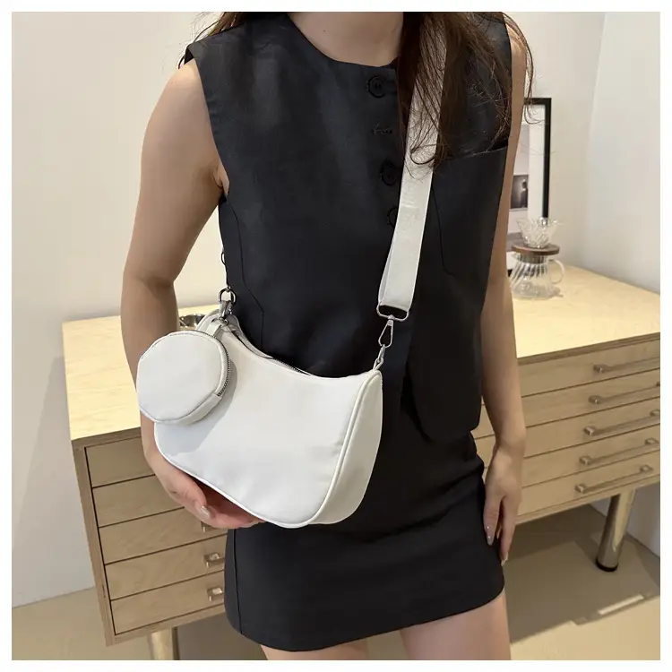Black Nylon Underarm Bag for Women 2024 — feature 19
