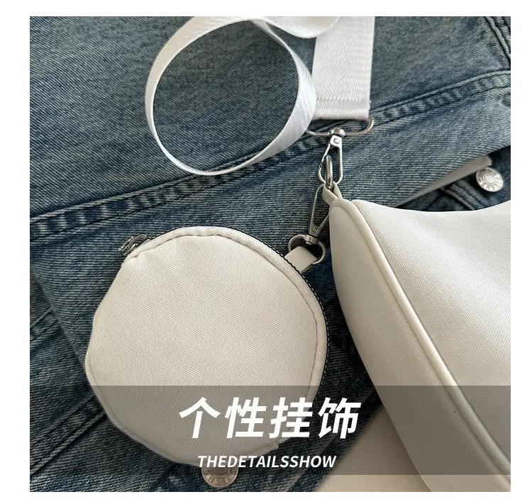 Black Nylon Underarm Bag for Women 2024 — feature 5