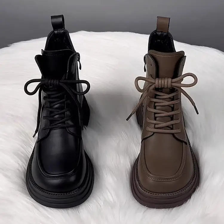 Women's Brown Fleece-Lined Warm Boots 2025 — feature 12
