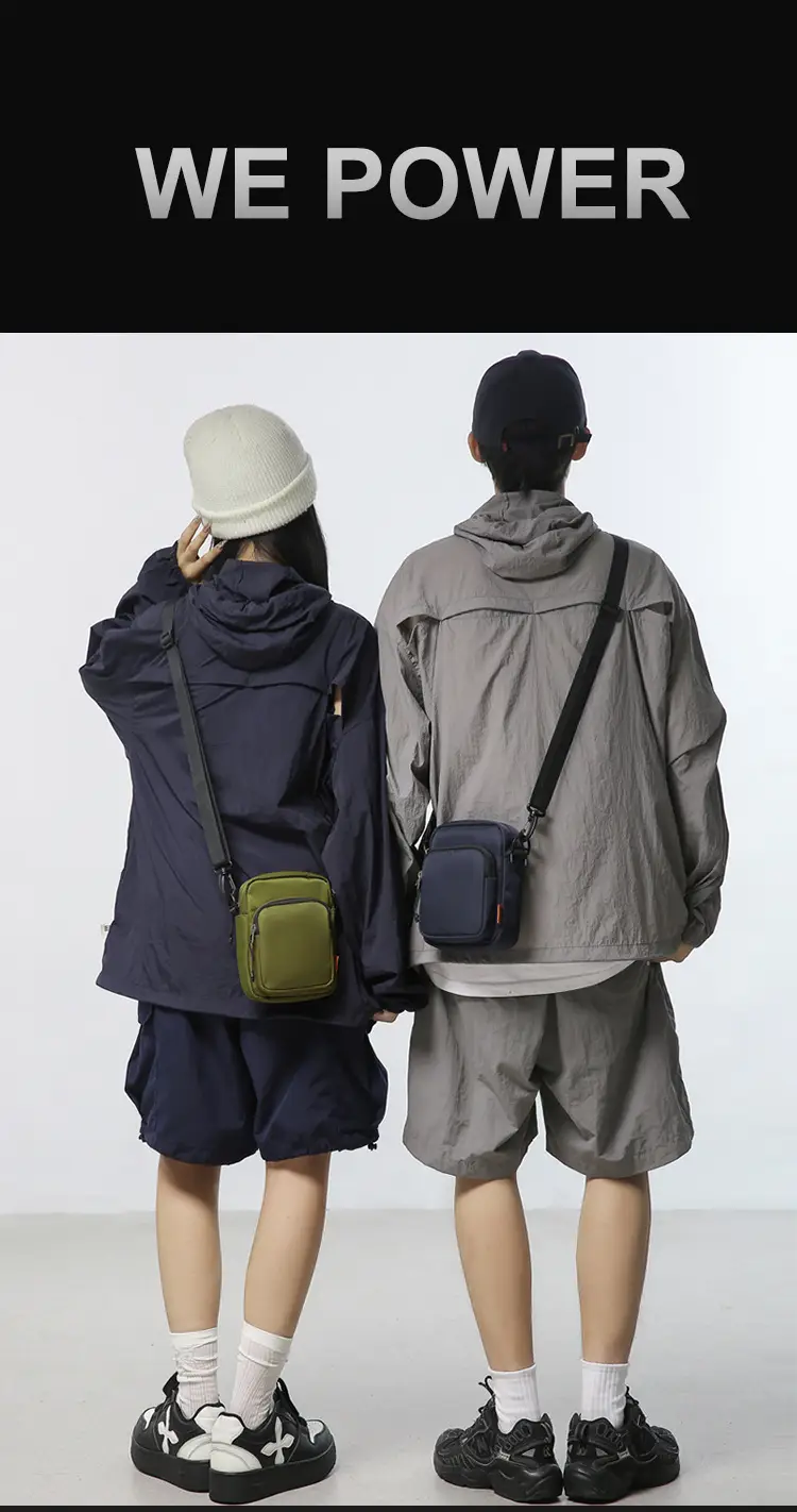 WEPOWER New Shoulder Bag Casual Fashion Crossbody Bag Sports Trendy Brand Wearing Belt Waist Bag — feature 13