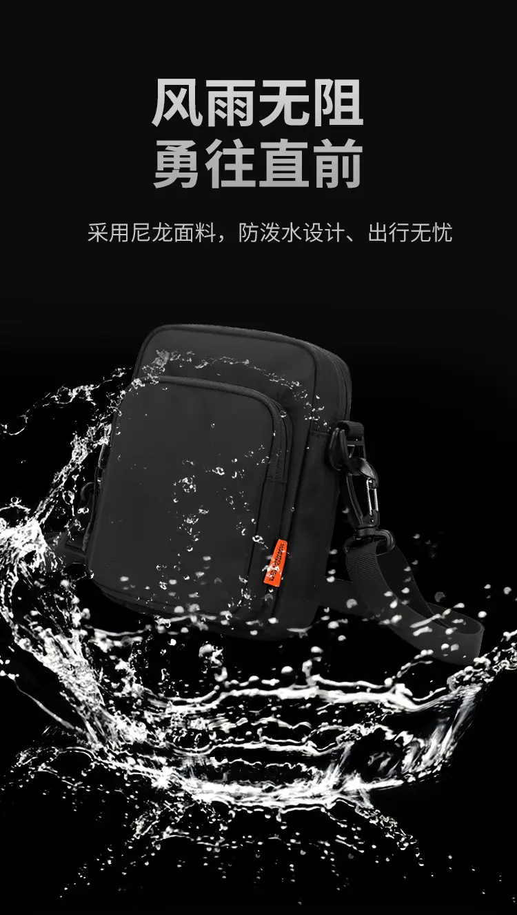 WEPOWER New Shoulder Bag Casual Fashion Crossbody Bag Sports Trendy Brand Wearing Belt Waist Bag — feature 5