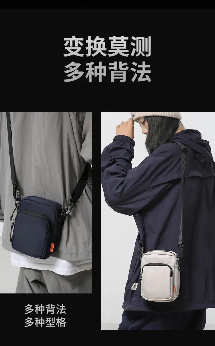 WEPOWER New Shoulder Bag Casual Fashion Crossbody Bag Sports Trendy Brand Wearing Belt Waist Bag — feature 6