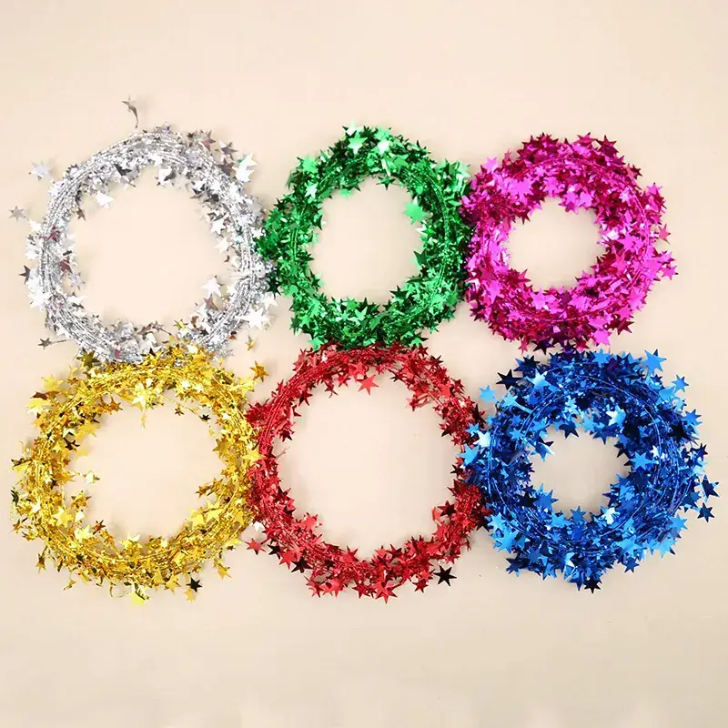 7.5m Multicolor Christmas Wire Tree Decorations - Image 8