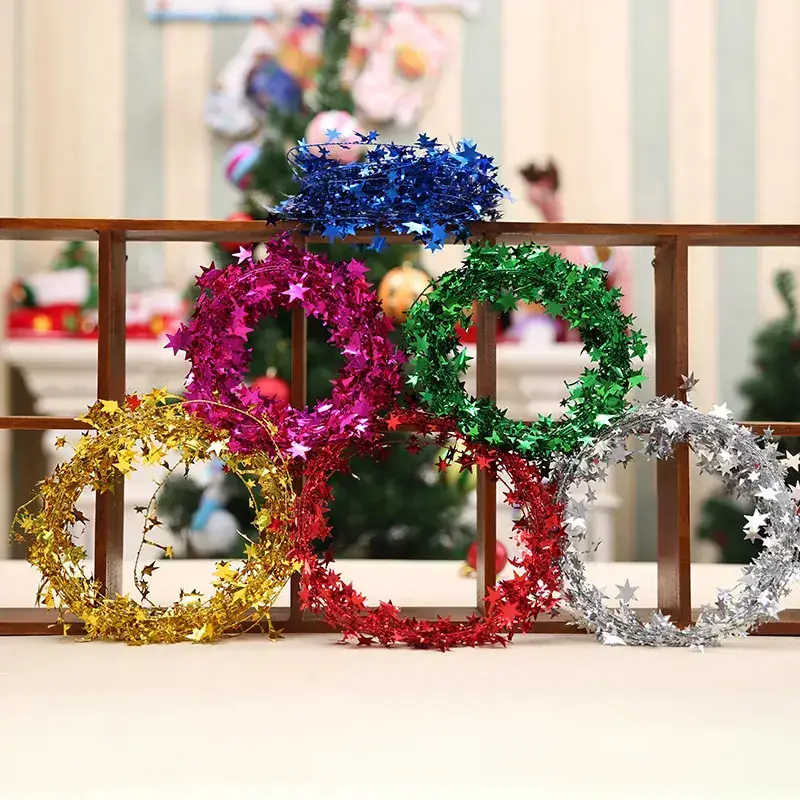 7.5m Multicolor Christmas Wire Tree Decorations - Image 9