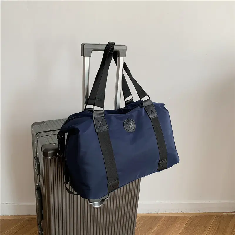 Men's Black Business Travel Suitcase Large Capacity