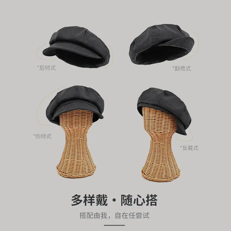 Women's Retro Duck Tine Hat for Autumn Winter - Image 8