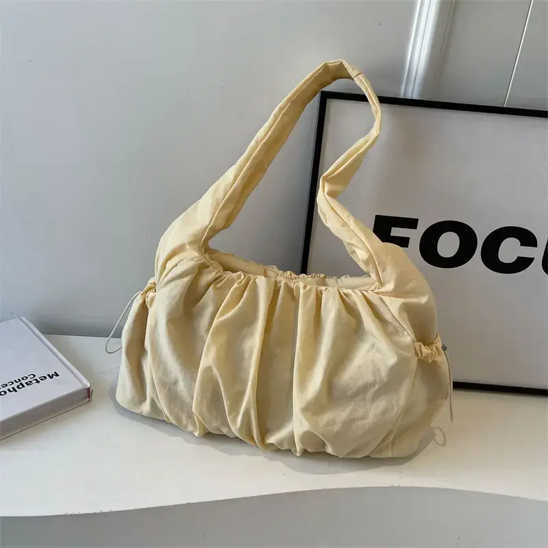 Women's Large Capacity Shoulder Bag Grey 2024 Spring Summer - Image 2