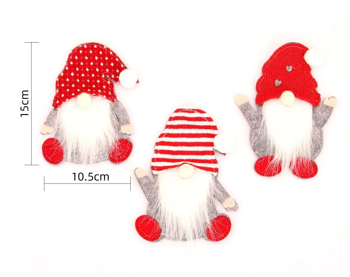 Rudolph Gnome Tableware Set Red White — feature 3