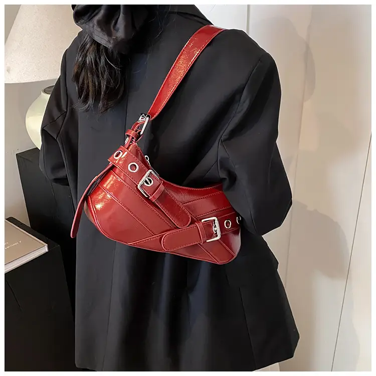 Vintage Brown Leather Shoulder Bag for Women — feature 14